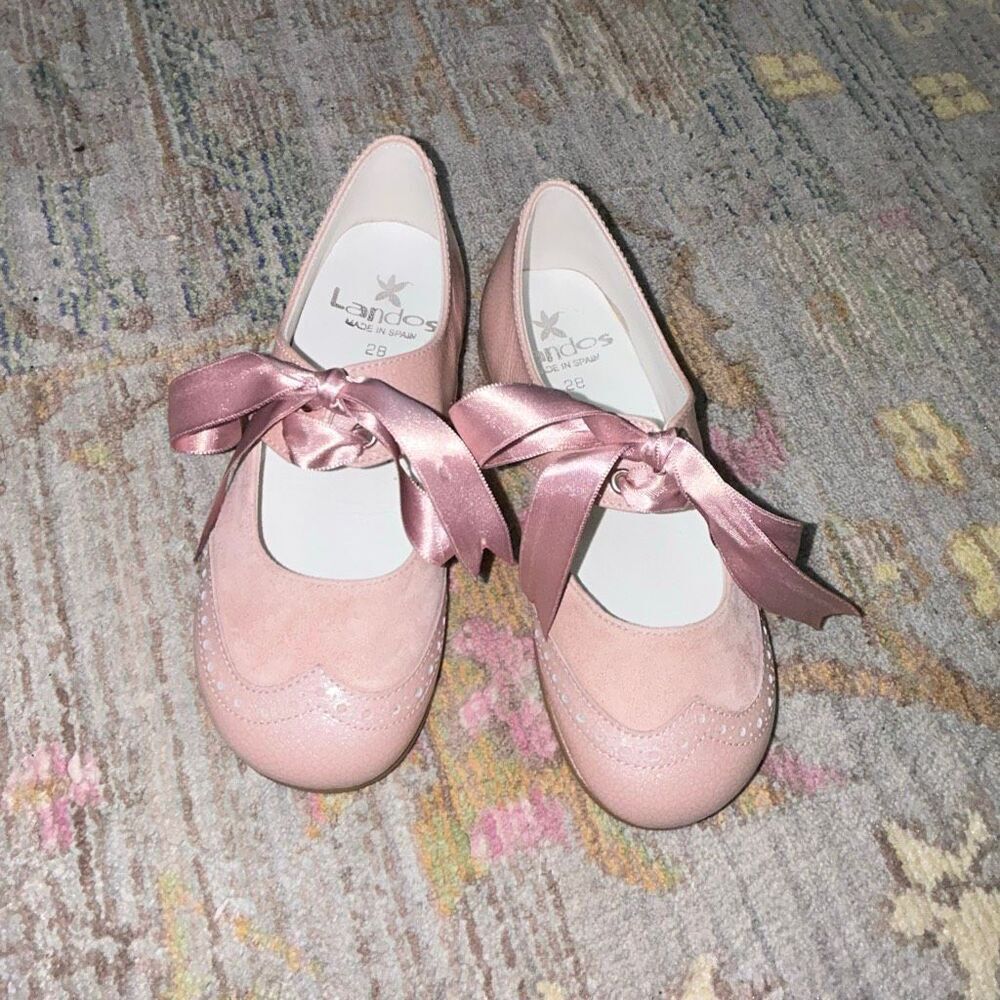 Landos made in Spain ribbon tie Mary Jane sz 28/11